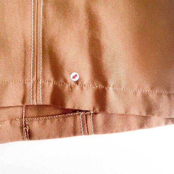 Vintage High Country Men's Western Shirt Jacket Brown Pearl Snaps Size 42 - Picture 9 of 10